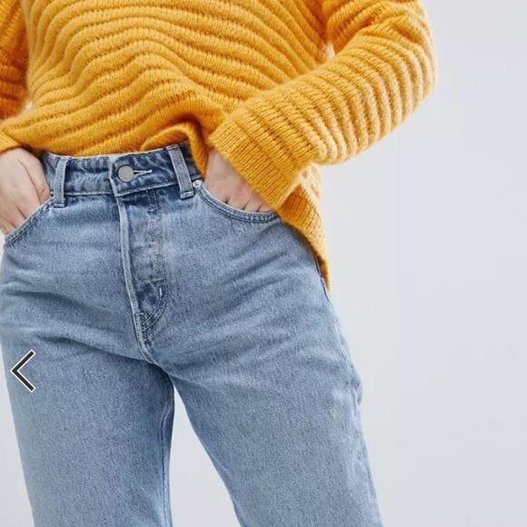 Weekday Line Vintage Look Straight Leg Jean - Picture 4 of 8